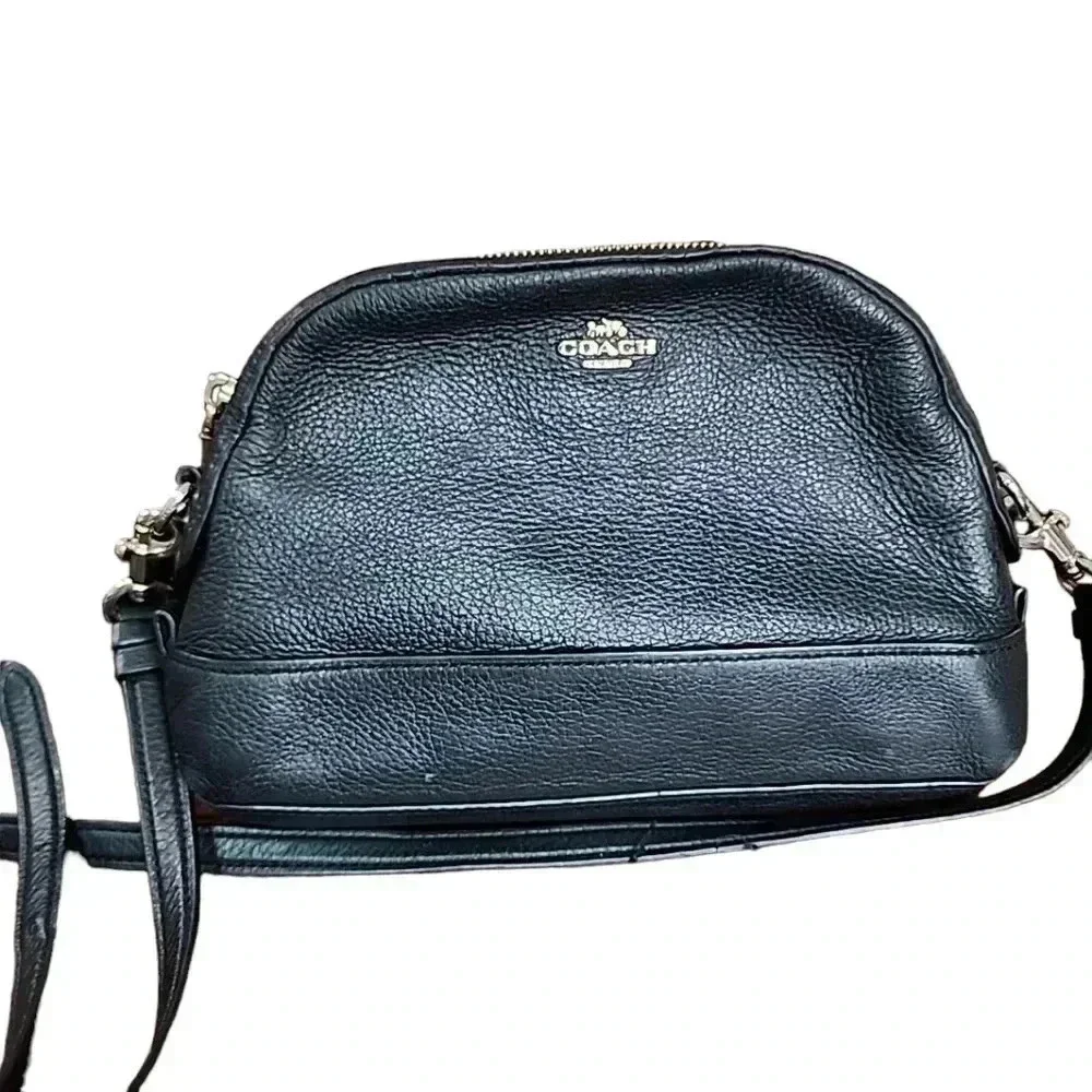 Coach Leather Vintage Dome Shoulder Bag – Authentic Preowned